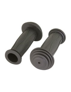 Mushroom End Grips 7/8 long 96mm Black.